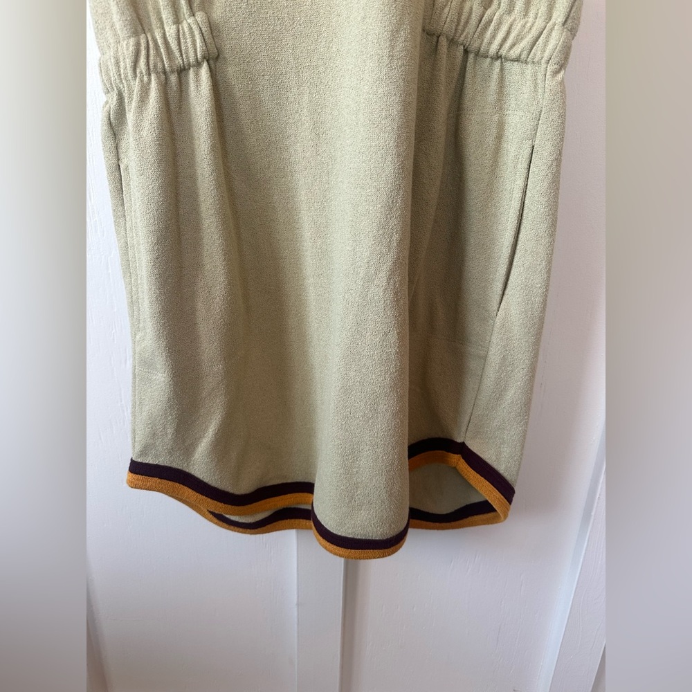 Free People Retro Vibes Mini Dress in Opal Silk, Size Large - Picture 6 of 13